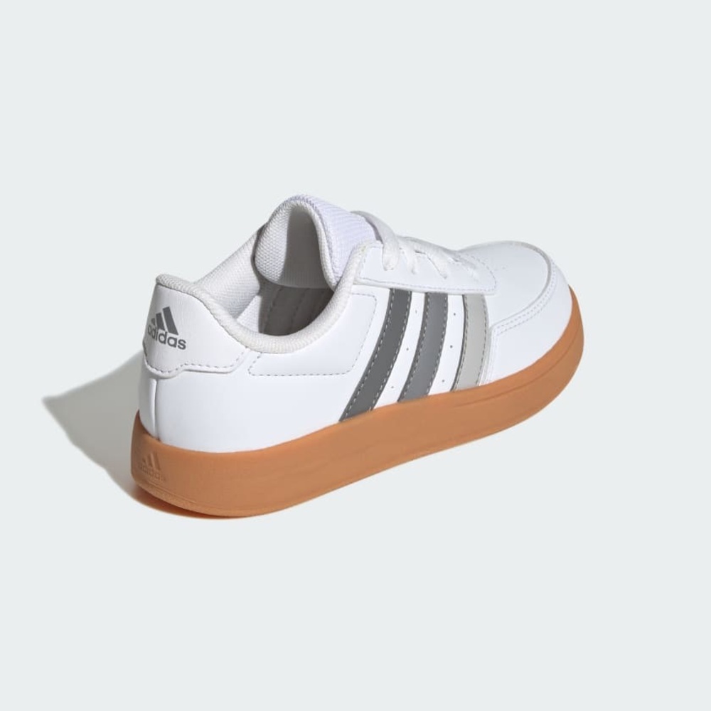 Adidas Breaknet 2.0 White Kids Sneakers | Size 4 / 4.5 | Brand New in Box - Picture 6 of 9